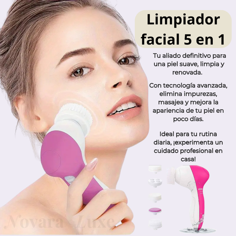 Limpiador facial 5 en 1